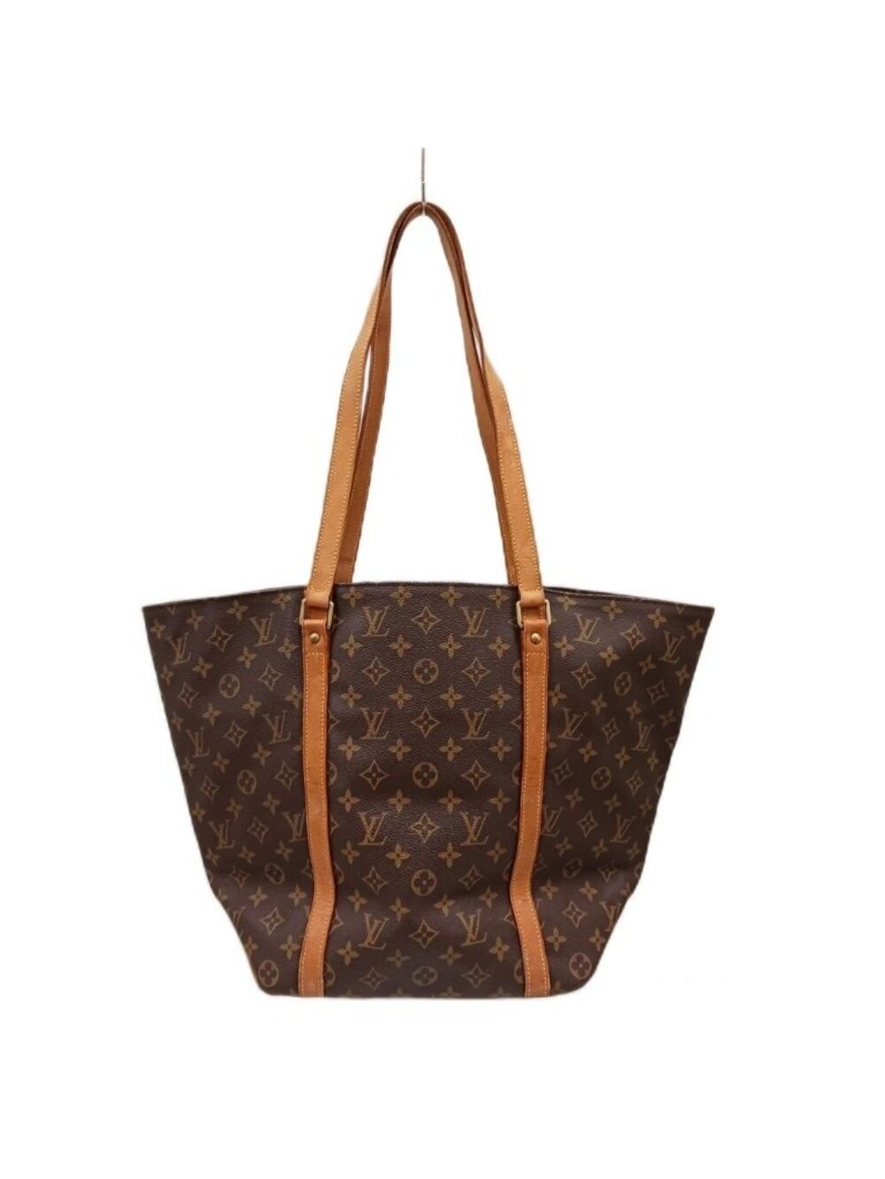 Louis Vuitton Sac Shopping Monogram Tote Shoulder Bag Brown